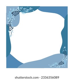 Abstrakte florale Abdeckungen Set, minimaler Cover Design. Farbiger geometrischer Hintergrund, Vektorgrafik