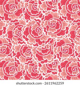 Floral abstract daisy pattern flower design