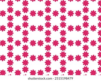 Floral abstract flower pattern design