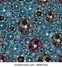 floral abstract pattern