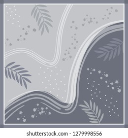 floral abstract pattern background. 