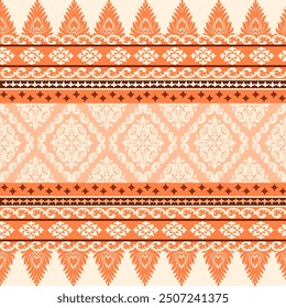 floral abstract pattern Design for background ,Capet,wall paper,clothing, wrapping,batik ,fabric , embroidery .and other design 