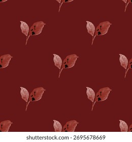 Vector de ilustración sin fisuras de patrón abstracto floral