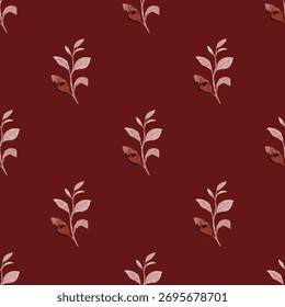 floral abstract pattern seamless illustration vector