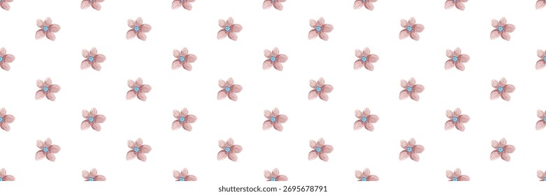 florale abstrakte Muster nahtlose Illustration Vektor