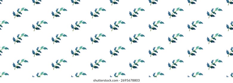 Vector de ilustración sin fisuras de patrón abstracto floral