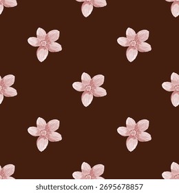 floral abstract pattern seamless illustration vector
