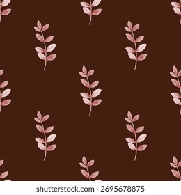 padrão abstrato floral vetor de ilustração sem emenda