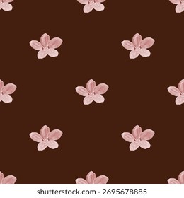 floral abstract pattern seamless illustration vector