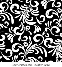 floral abstract pattern suitable for textile and printing needs