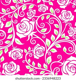 floral abstract pattern suitable for textile and printing needs