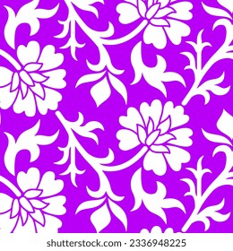 floral abstract pattern suitable for textile and printing needs