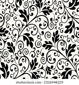 floral abstract pattern suitable for textile and printing needs