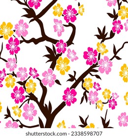 patrón abstracto floral adecuado para necesidades textiles y de impresión