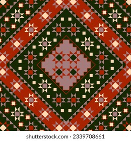 patrón abstracto floral adecuado para necesidades textiles y de impresión