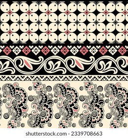 floral abstract pattern suitable for textile and printing needs