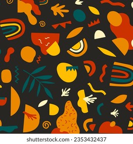 floral abstract pattern suitable for textile and printing needs