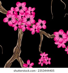 floral abstract pattern suitable for textile and printing needs