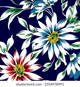 floral abstract pattern suitable for textile and printing needs