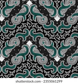 floral abstract pattern suitable for textile and printing needs