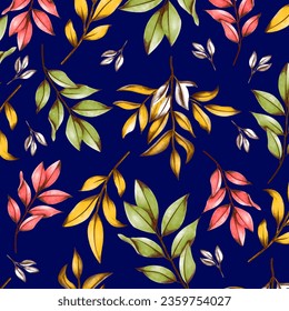 floral abstract pattern suitable for textile and printing needs