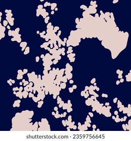 floral abstract pattern suitable for textile and printing needs