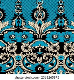 floral abstract pattern suitable for textile and printing needs