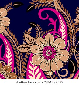 
floral abstract pattern suitable for textile and printing needs