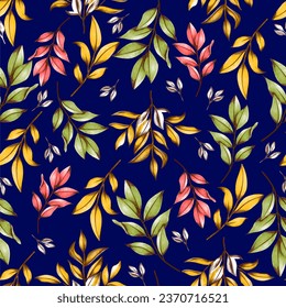 floral abstract pattern suitable for textile and printing needs