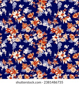 floral abstract pattern suitable for textile and printing needs