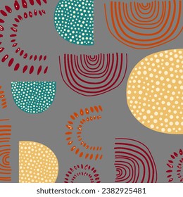floral abstract pattern suitable for textile and printing needs