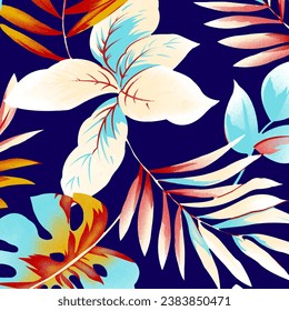 floral abstract pattern suitable for textile and printing needs