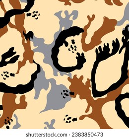 floral abstract pattern suitable for textile and printing needs