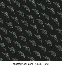 floral abstract pattern template