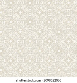 Floral abstract seamless pattern background. Beautiful geo leaf ornament. Delicate texture with diamond shapes, square, rhombus grid. Elegant design for print, wallpaper fashionable print design 