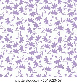 Patrón abstracto floral sin fisuras dibujado delicados ramos de rosas con hierbas. Hermosa impresión para la decoración de textiles y diseño. Fondo de la flor. Dibujo del arte para la superficie