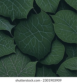 Floral abstract seamless patterns. Vector design for different surfases.