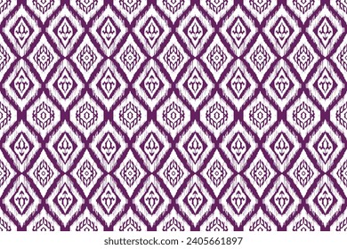 Floral abstract traditional orientation seamless pattern. Ajrakh pattern, Textile pattern, floral seamless design, Batik Indian, Motif Folk style, Indian gypsy. Ethnic traditional.