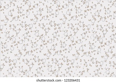 floral abstract vector