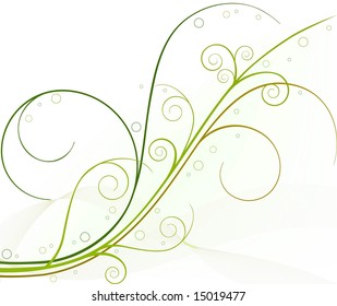 Ilustración de fondo del vector abstracto de la floración