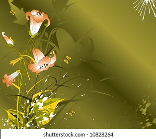 Floral abstraction