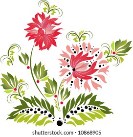 Floral abstraction