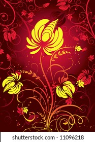 Floral abstraction