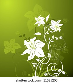 Floral abstraction