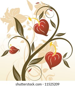 Floral abstraction