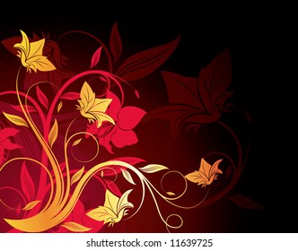 Floral abstraction