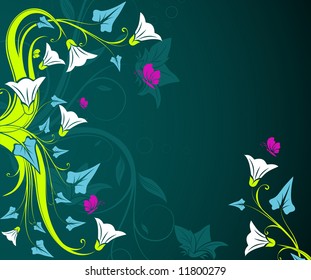 Floral abstraction