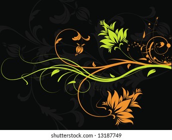 Floral abstraction