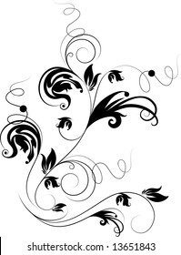 Floral abstraction