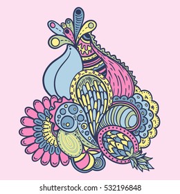 Floral abstraction